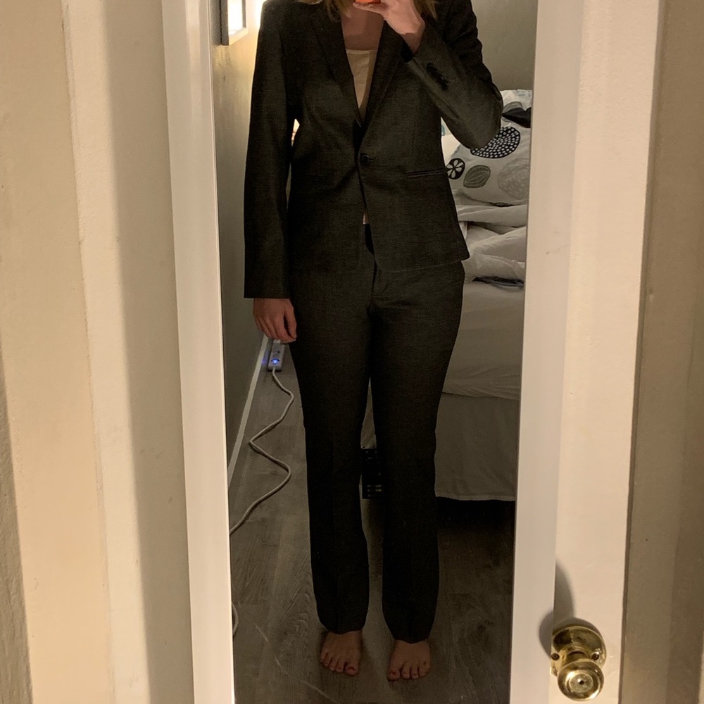 Women’s Gray Suit Express